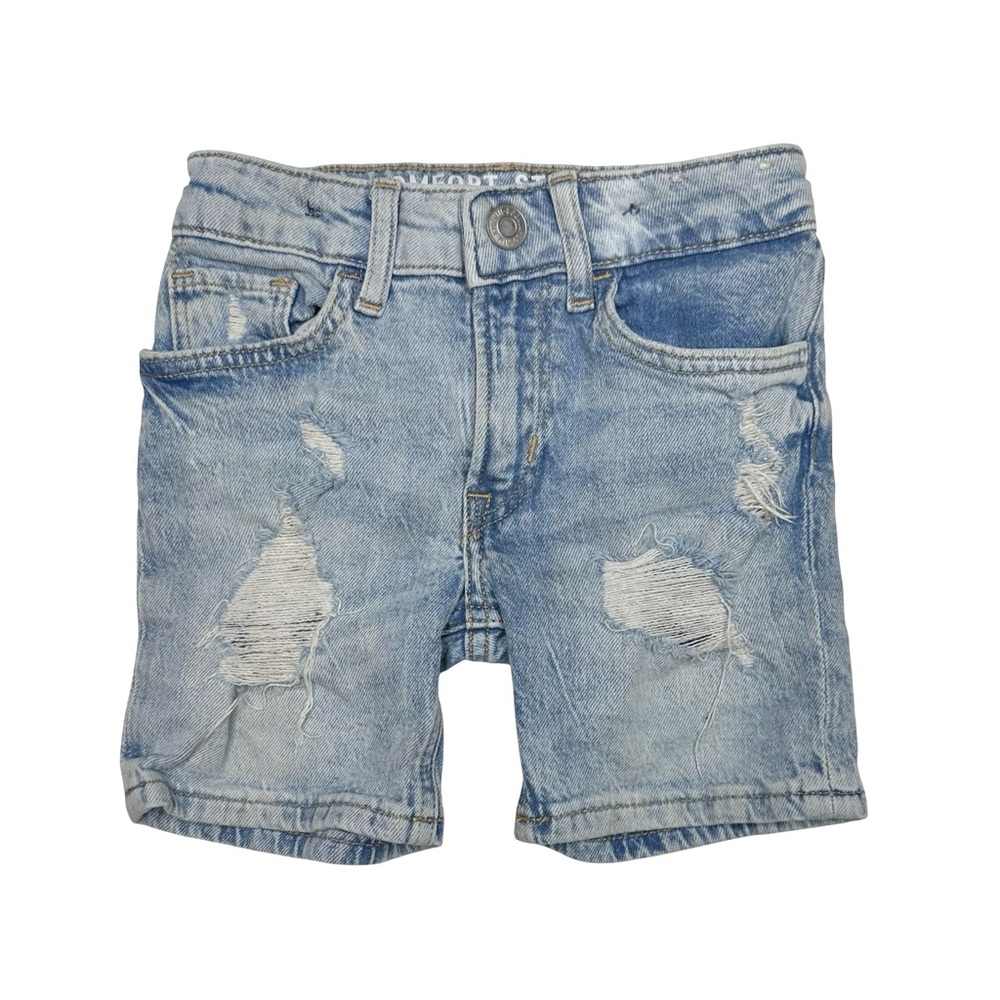 H&M Distressed Denim Shorts